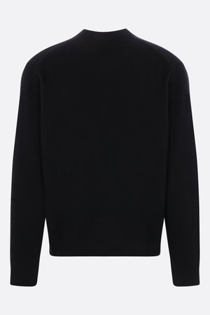 Bold Fox Head Patch Wool Sweater-MAISON KITSUNÉ-JOHN JULIA