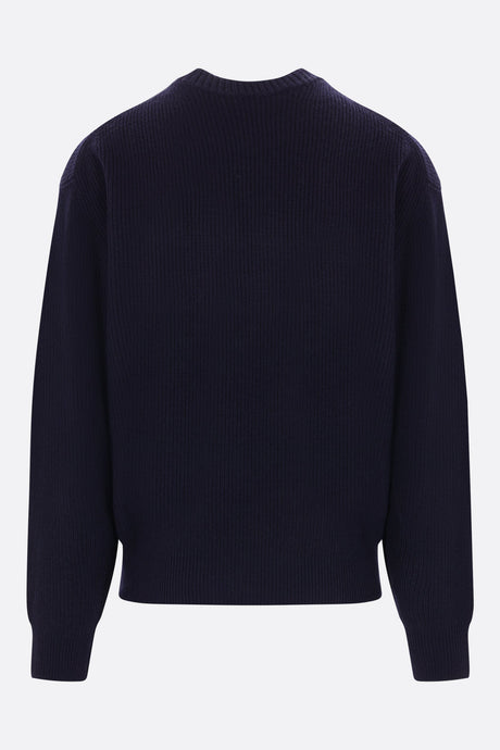 Bold Fox Head Wool Blend Sweater-MAISON KITSUNÉ-JOHN JULIA