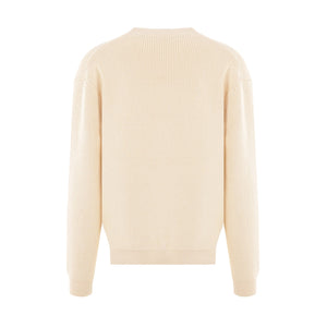 Bold Fox Logo Patch Cotton Blend Cardigan-MAISON KITSUNÉ-JOHN JULIA