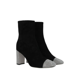 Bonnie Suede Ankle Boots-RENÉ CAOVILLA-JOHN JULIA