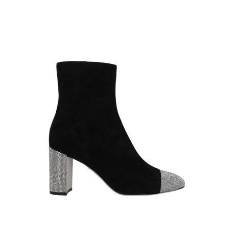 Bonnie Suede Ankle Boots-RENÉ CAOVILLA-JOHN JULIA