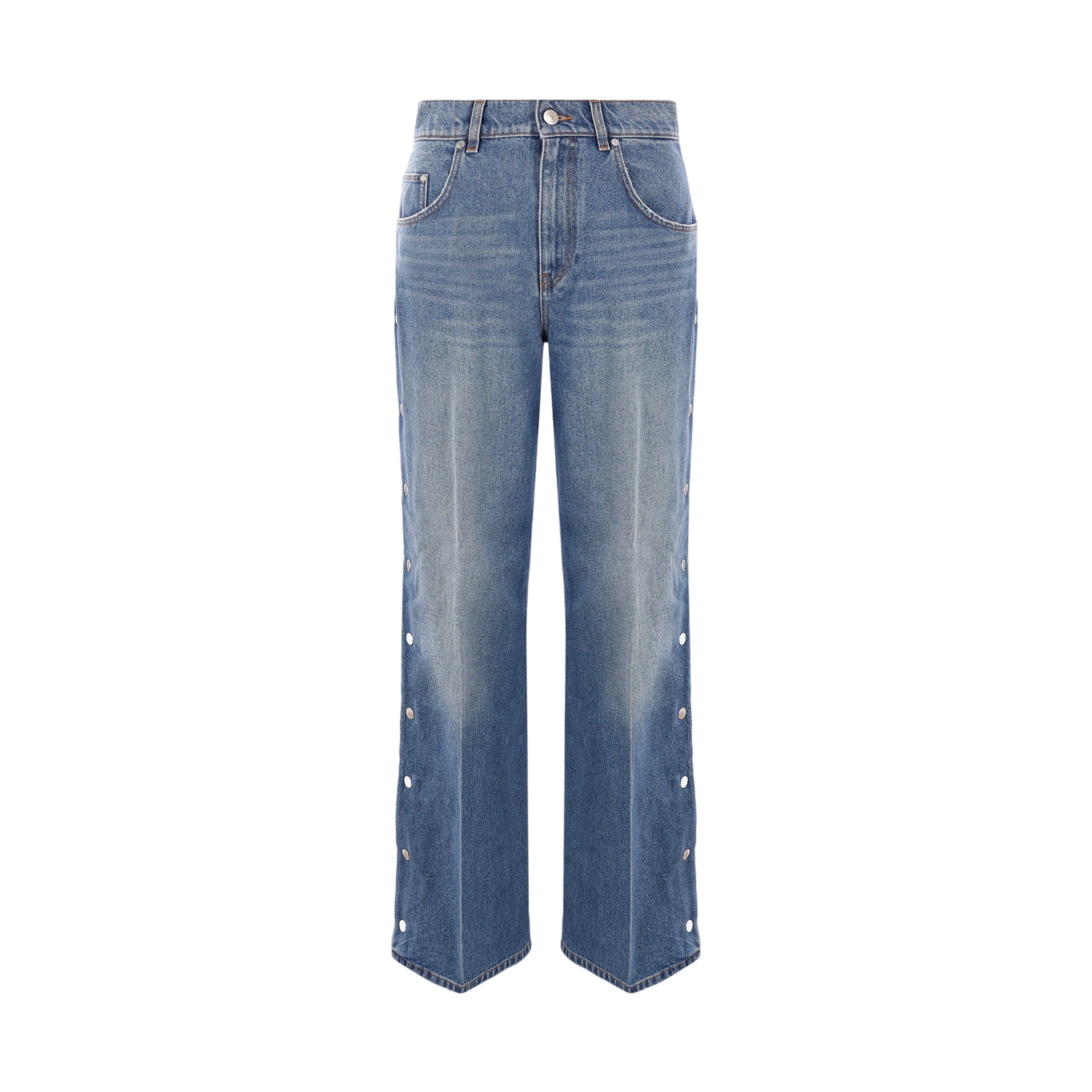 Bootcut Denim Jeans-STELLA MCCARTNEY-JOHN JULIA