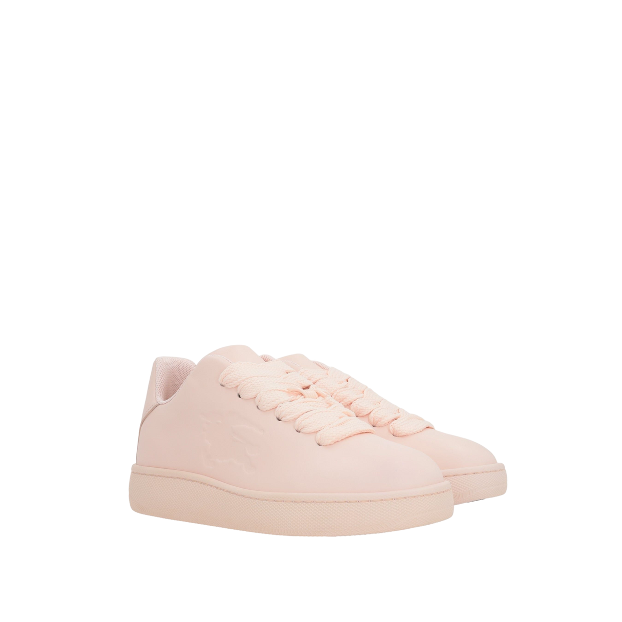 Box Smooth Leather Sneakers-BURBERRY-JOHN JULIA