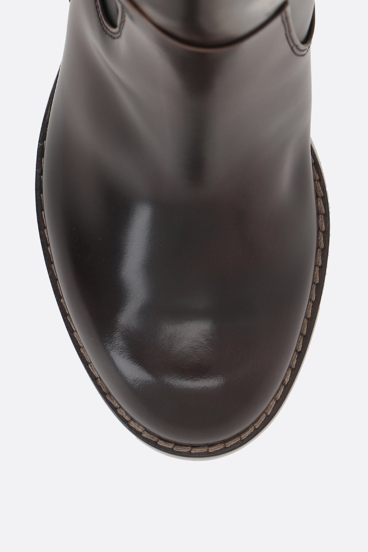 Brushed Leather Boots-TOD'S-JOHN JULIA