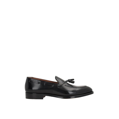 Brushed Leather Loafers-DOUCAL'S-JOHN JULIA