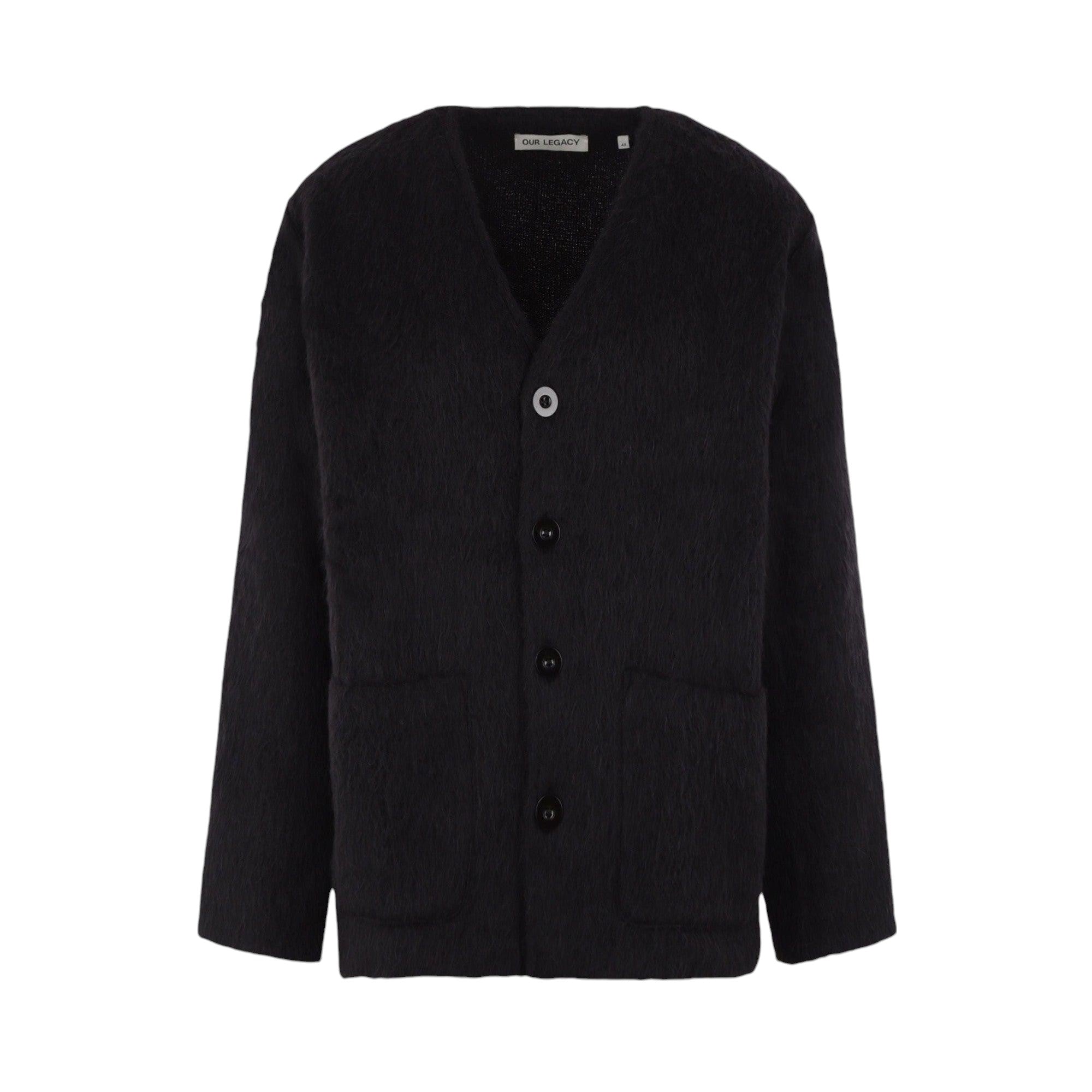 Brushed Wool Blend Cardigan-OUR LEGACY-JOHN JULIA