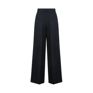 Bull Denim Wide-leg Pants-ASPESI-JOHN JULIA