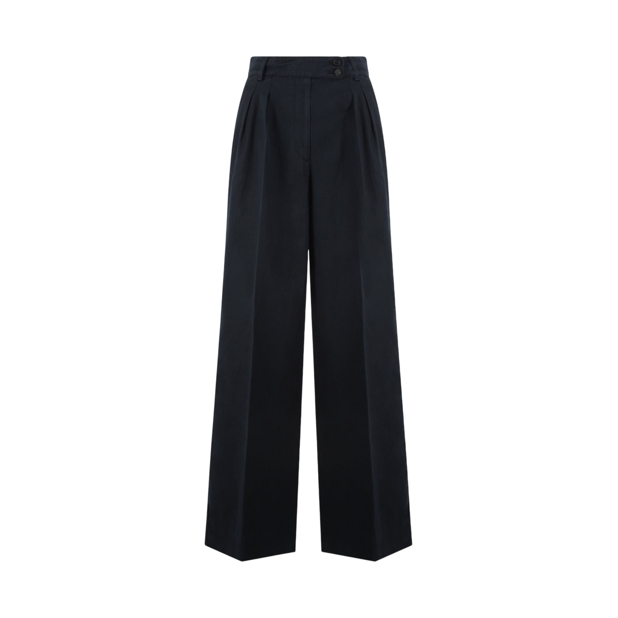 Bull Denim Wide-leg Pants-ASPESI-JOHN JULIA