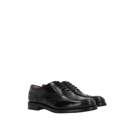 Burwood Brushed Leather Oxford Shoes-CHURCH'S-JOHN JULIA