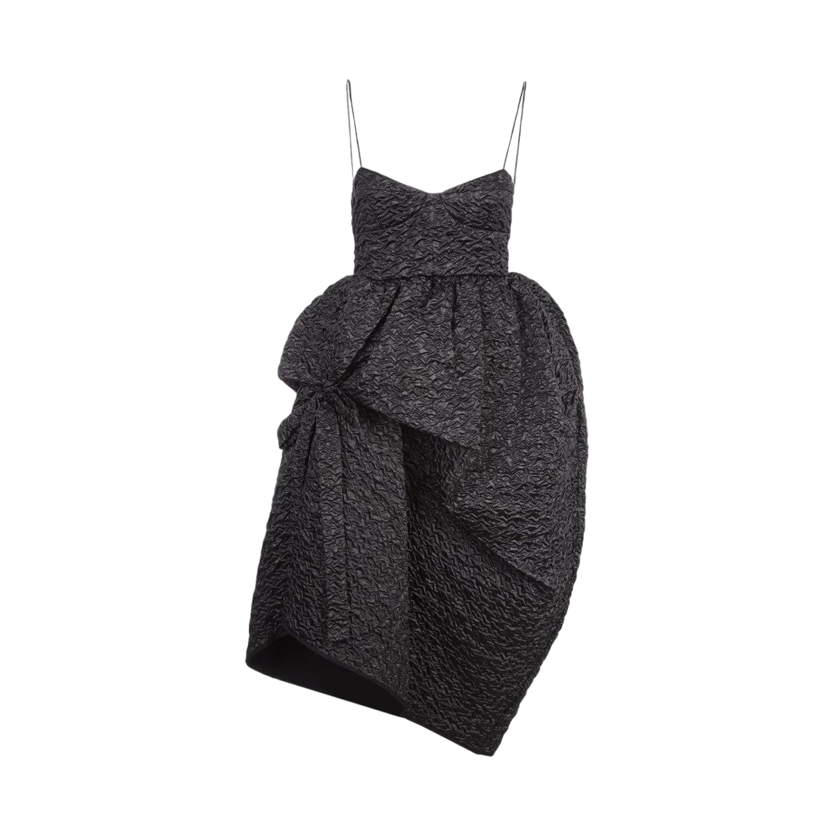 Buttercup Fil-coupé Feo Bustier Dress-CECILIE BAHNSEN-JOHN JULIA