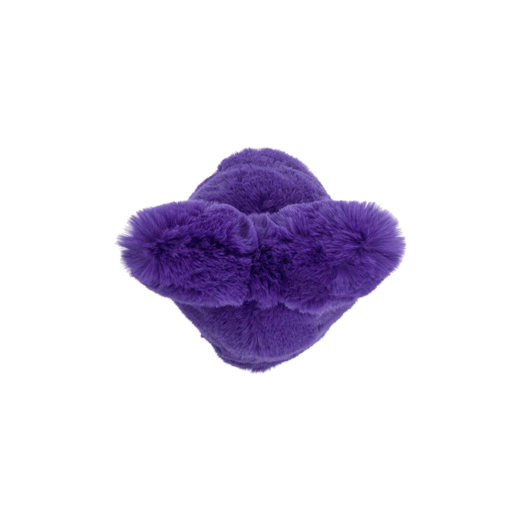 Fluffy Bow Eco-fur Hat