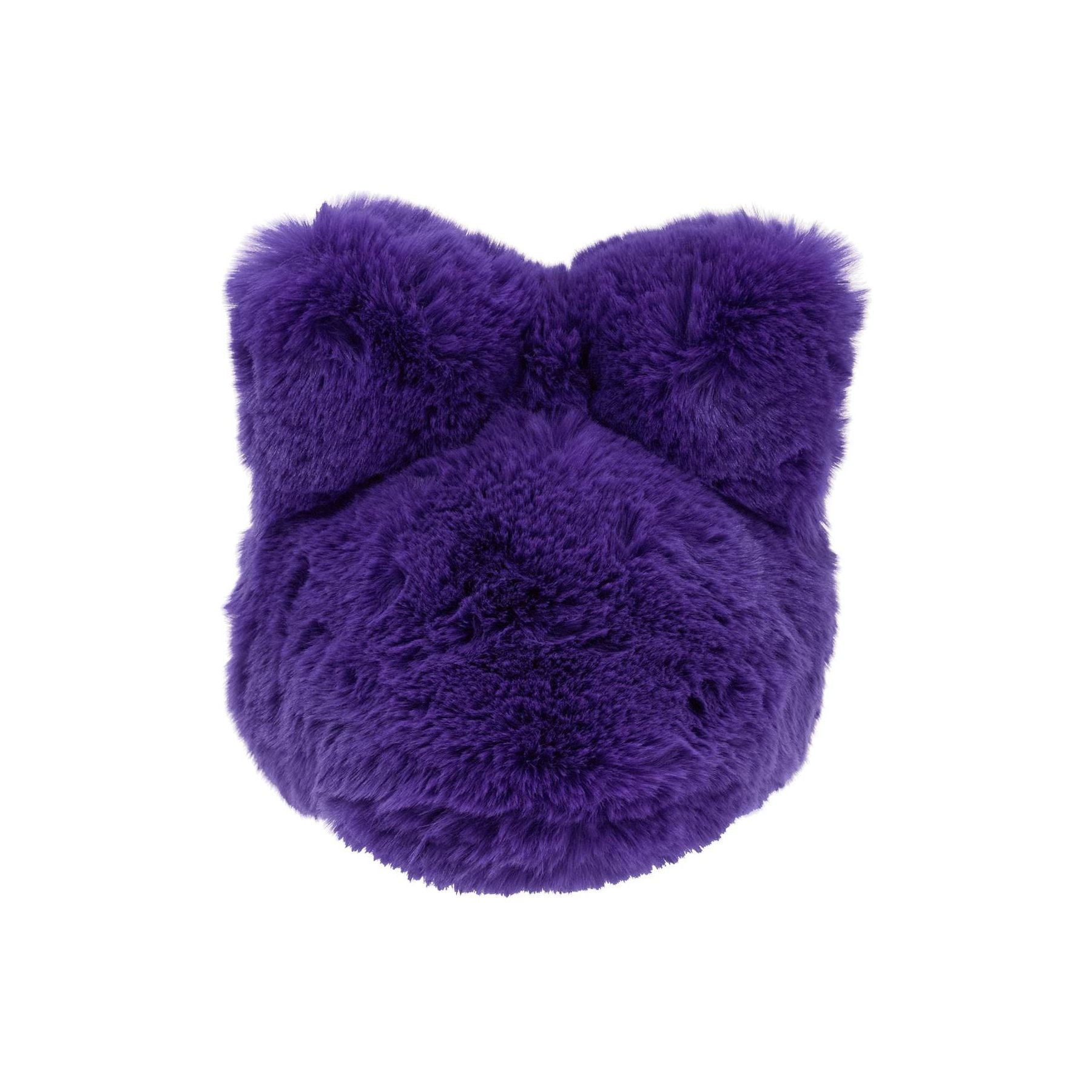 Fluffy Bow Eco-fur Hat