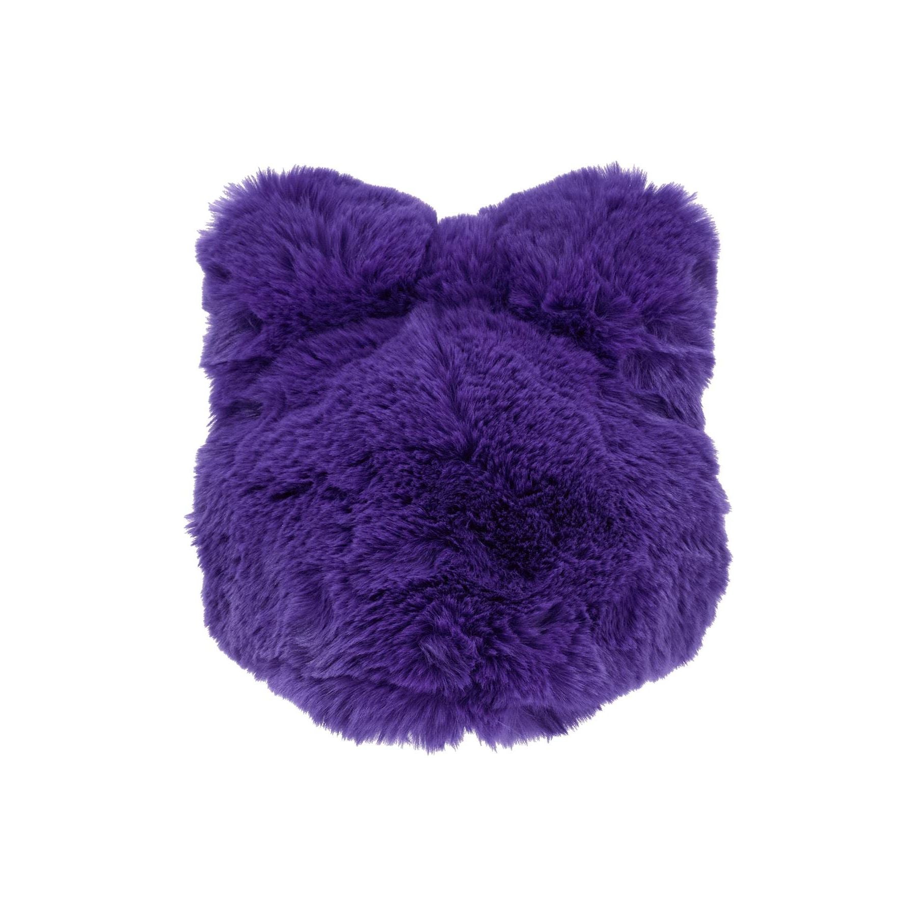 Fluffy Bow Eco-fur Hat