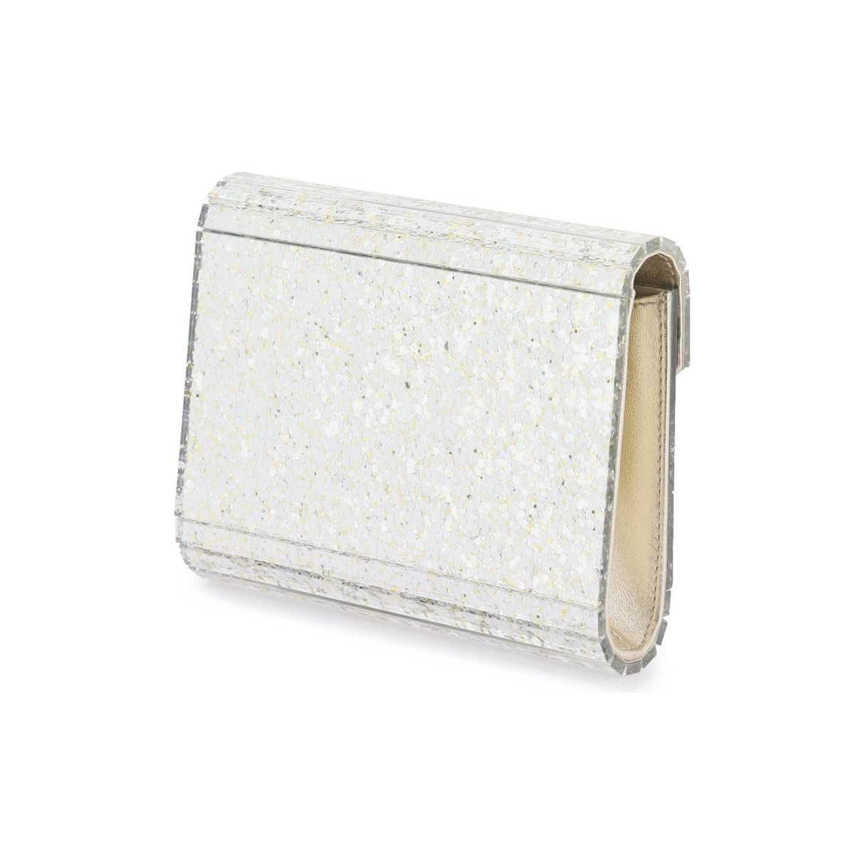 Glittered Acetate Candy Clutch