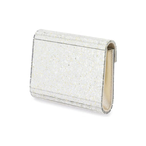 Glittered Acetate Candy Clutch