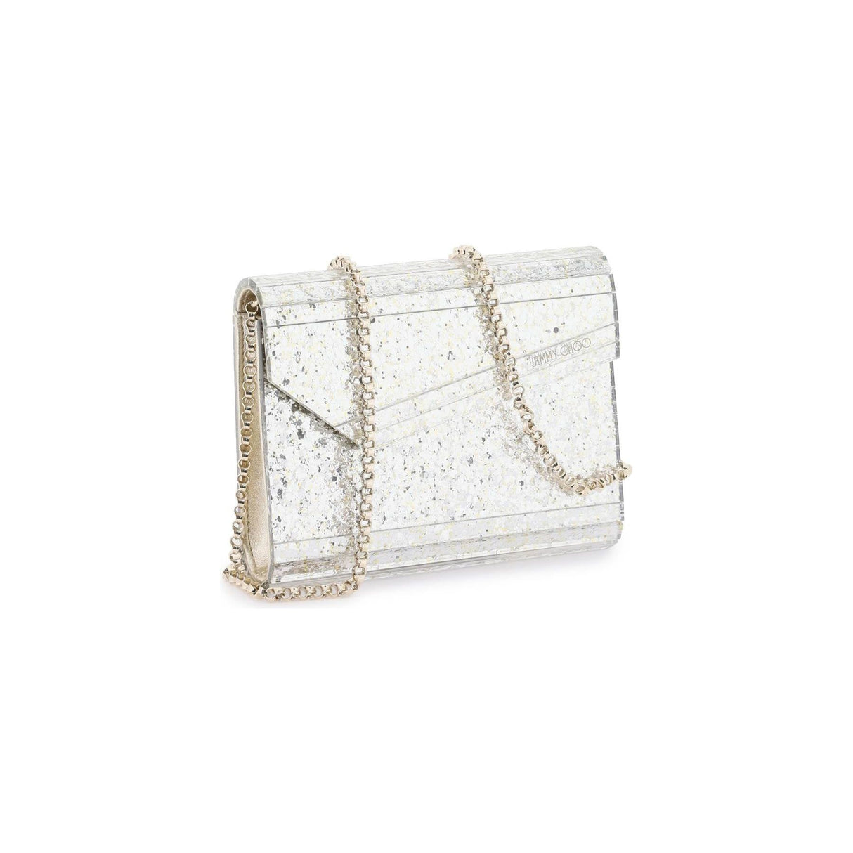 Glittered Acetate Candy Clutch