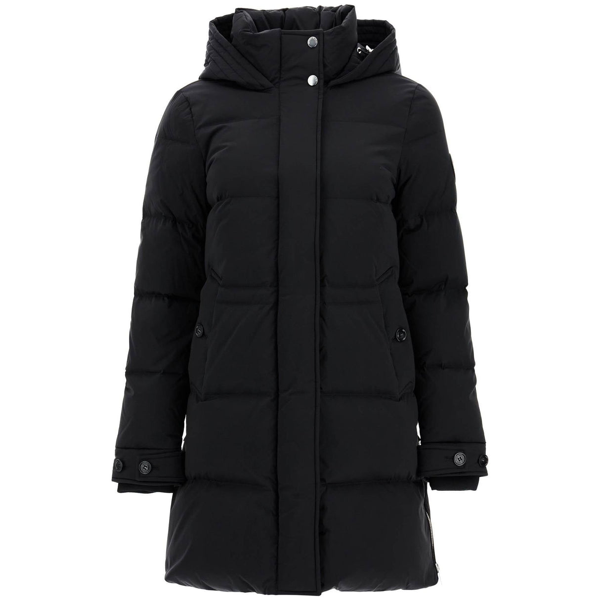 Quilted Midi Down Jacket