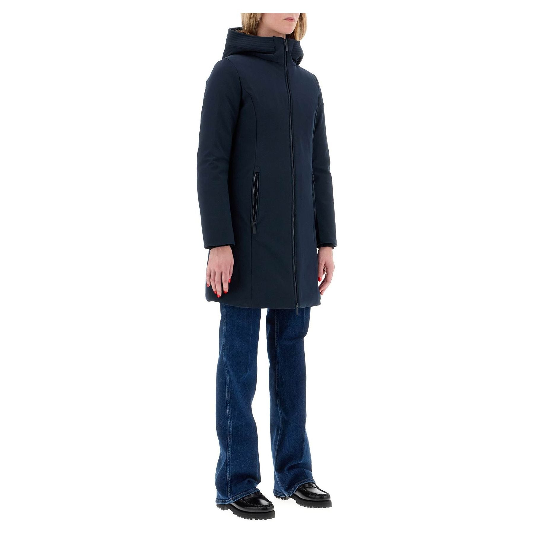 Firth Hooded Softshell Down Parka