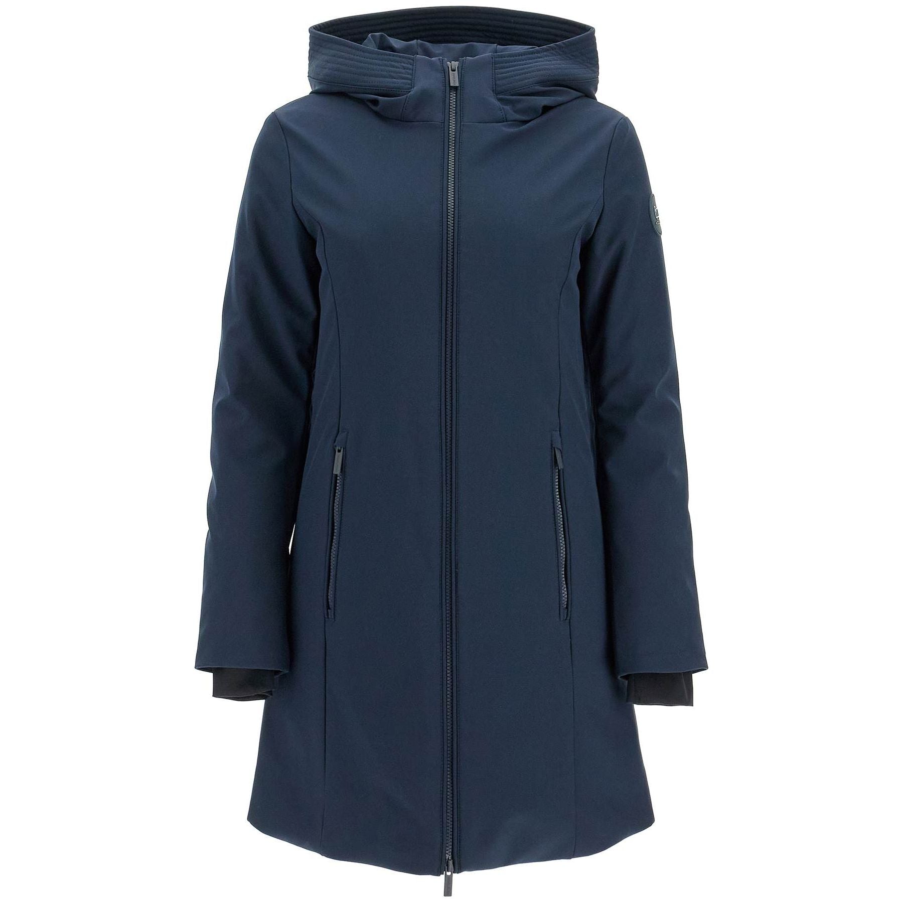 Firth Hooded Softshell Down Parka