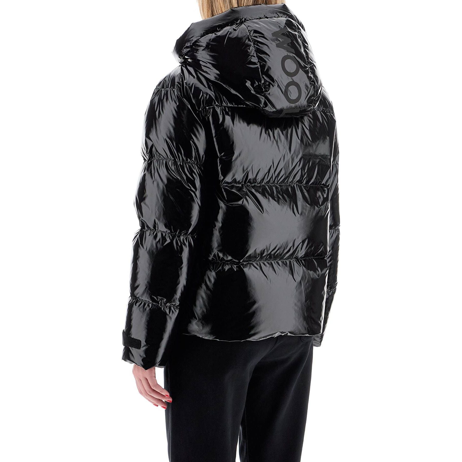 Shiny Nylon Down Jacket