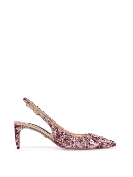 Slingback Patent Leather Pumps-Dolce & Gabbana-JOHN JULIA