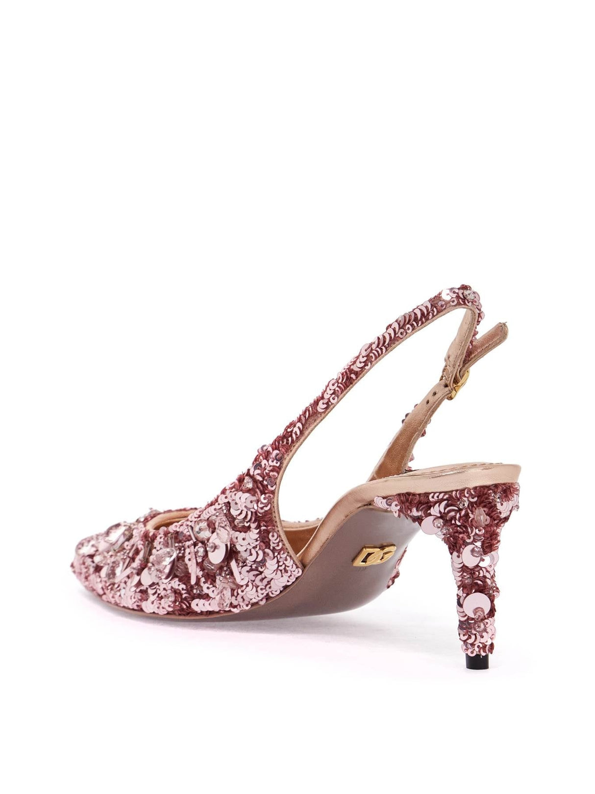 Slingback Patent Leather Pumps-Dolce & Gabbana-JOHN JULIA