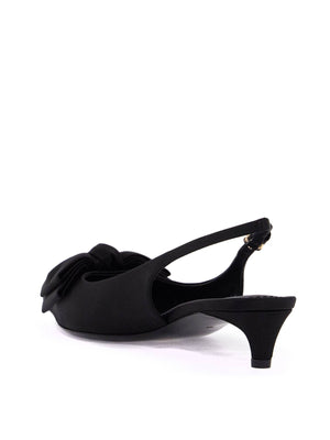 Pointed Toe Slingback Pumps-Dolce & Gabbana-JOHN JULIA