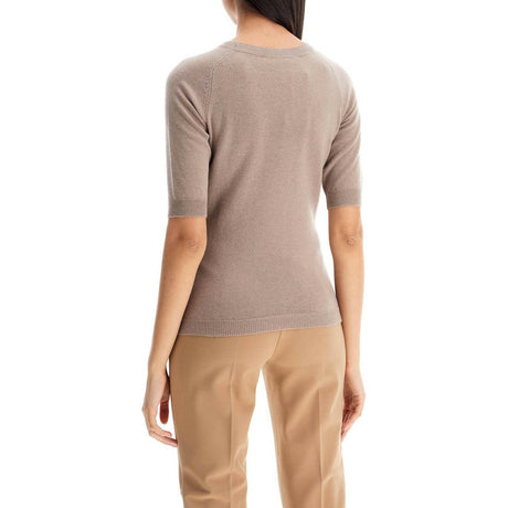 'Wool And Cashmere Knit Top 'C.