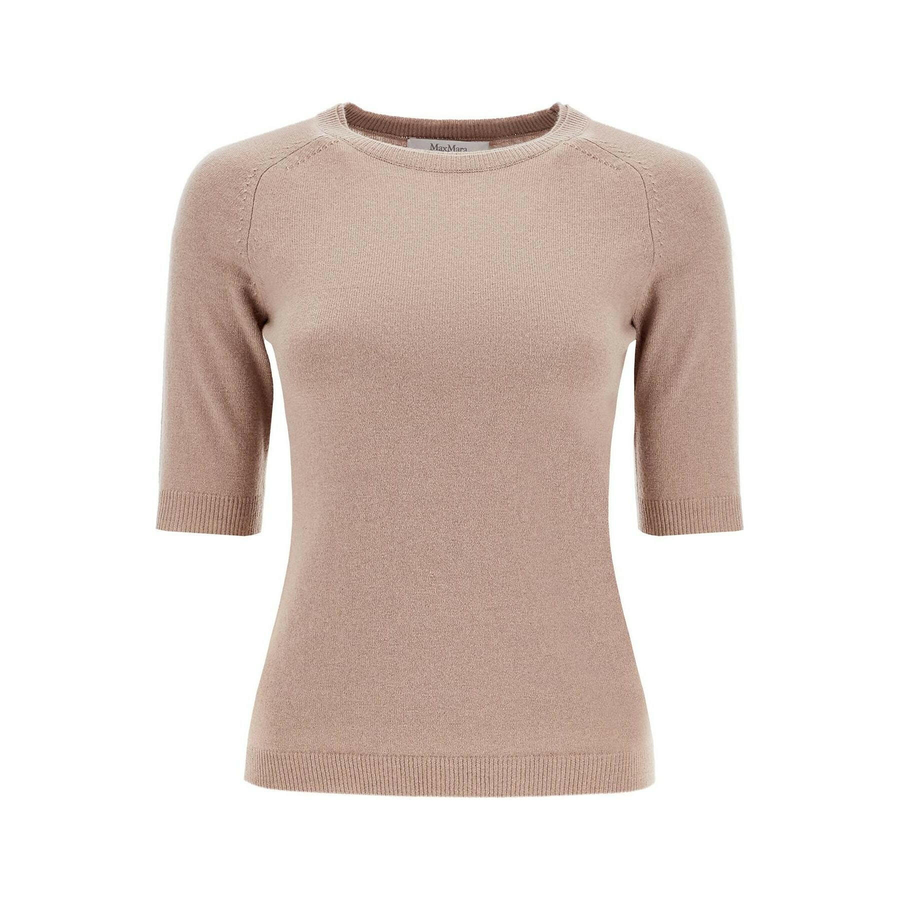 'Wool And Cashmere Knit Top 'C.