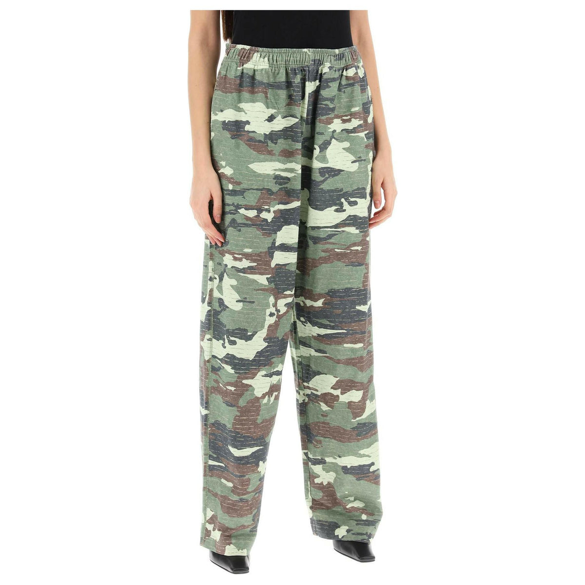 Camouflage Jersey Pants