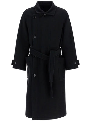 Unisex Double Wool Coat In