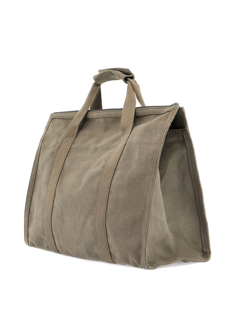 Récupération Geometric Canvas Tote Bag-A.P.C.-JOHN JULIA