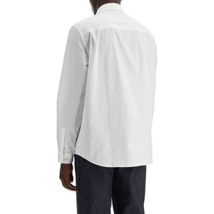 Cotton Poplin Edouard Button-Down Shirt