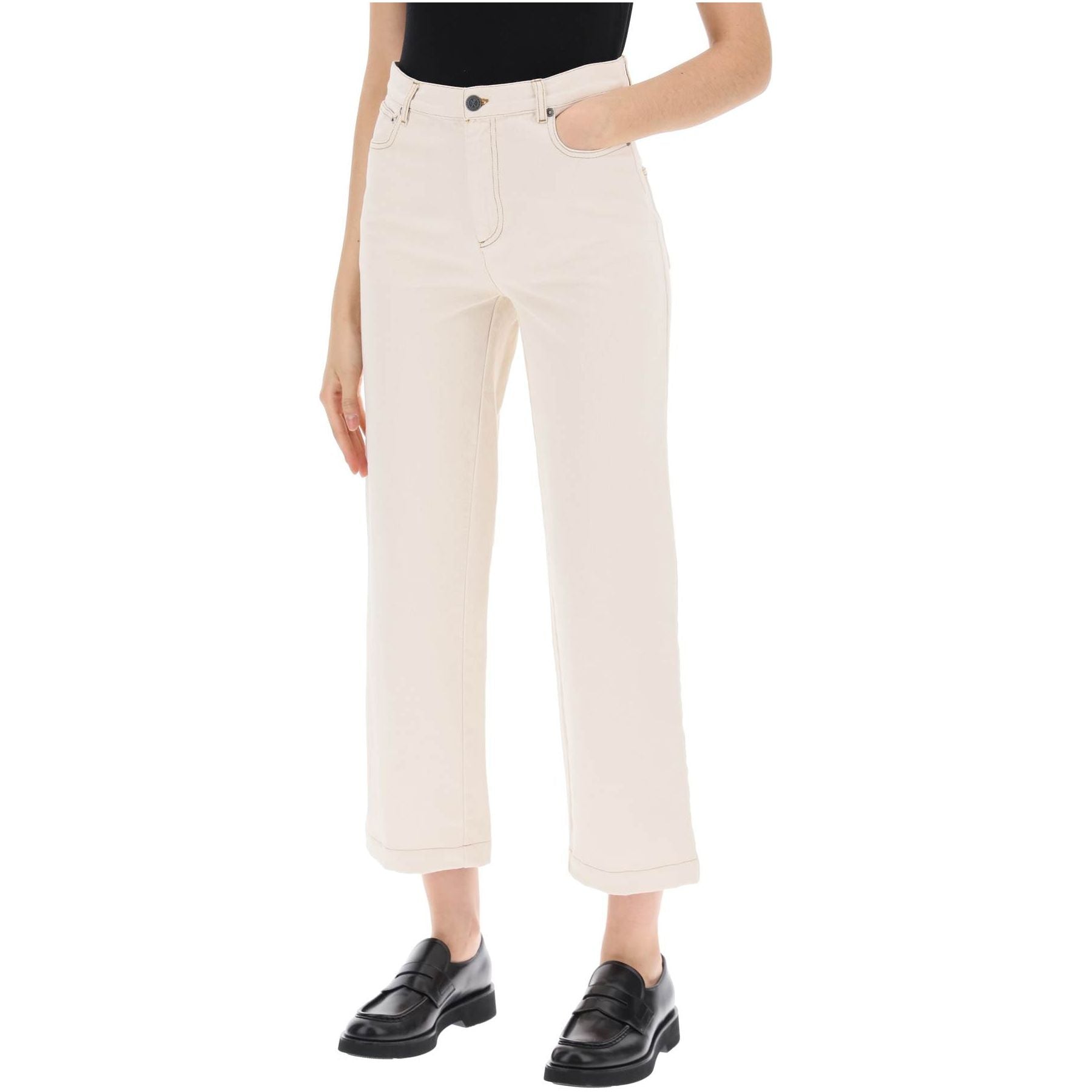 New Sailor Cropped Jeans