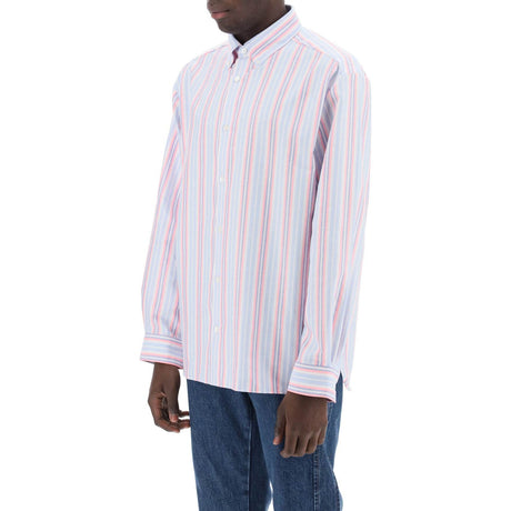 Mathias Striped Oxford Shirt