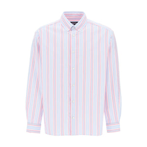 Mathias Striped Oxford Shirt