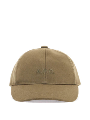 Charlies Embroidered Cotton Cap-A.P.C.-JOHN JULIA