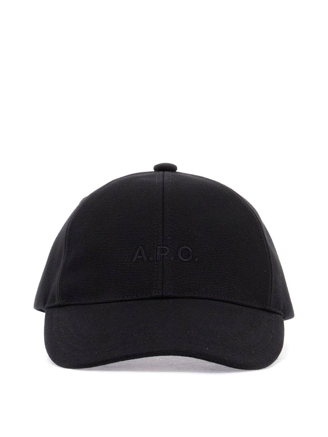 Charlies Embroidered Cotton Cap-A.P.C.-JOHN JULIA