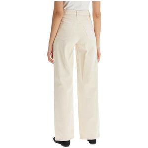 Organic Cotton Elisabeth Wide-Leg Jeans.