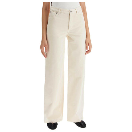 Organic Cotton Elisabeth Wide-Leg Jeans.