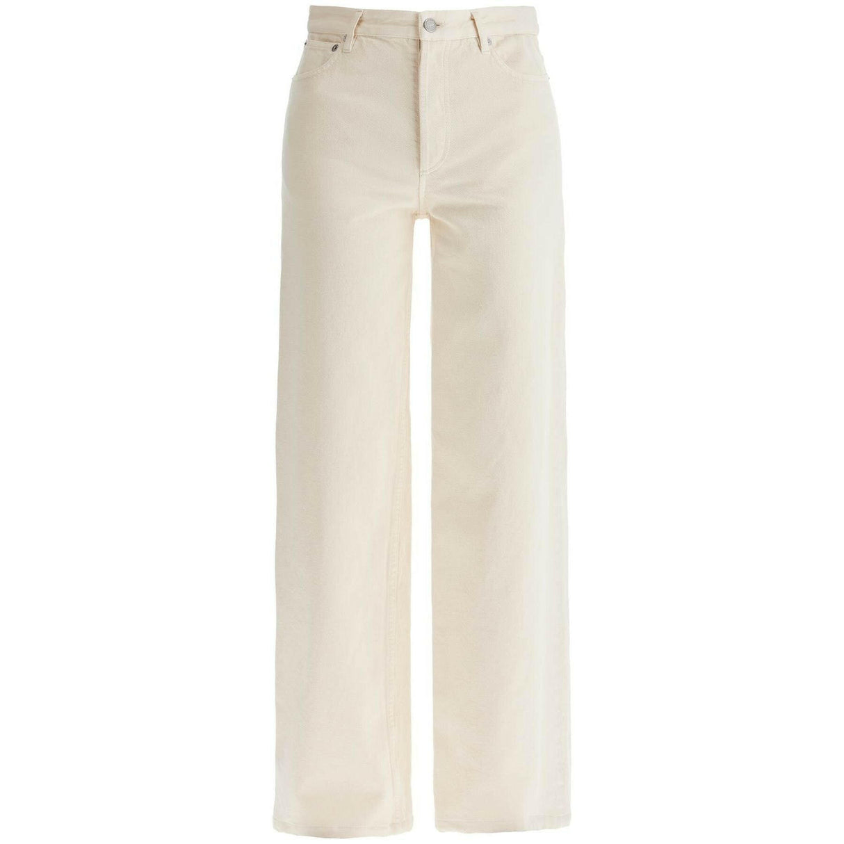 Organic Cotton Elisabeth Wide-Leg Jeans.