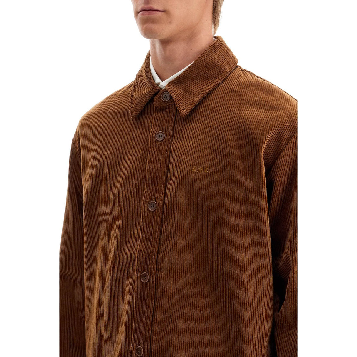 Cotton Corduroy Bobby Overshirt