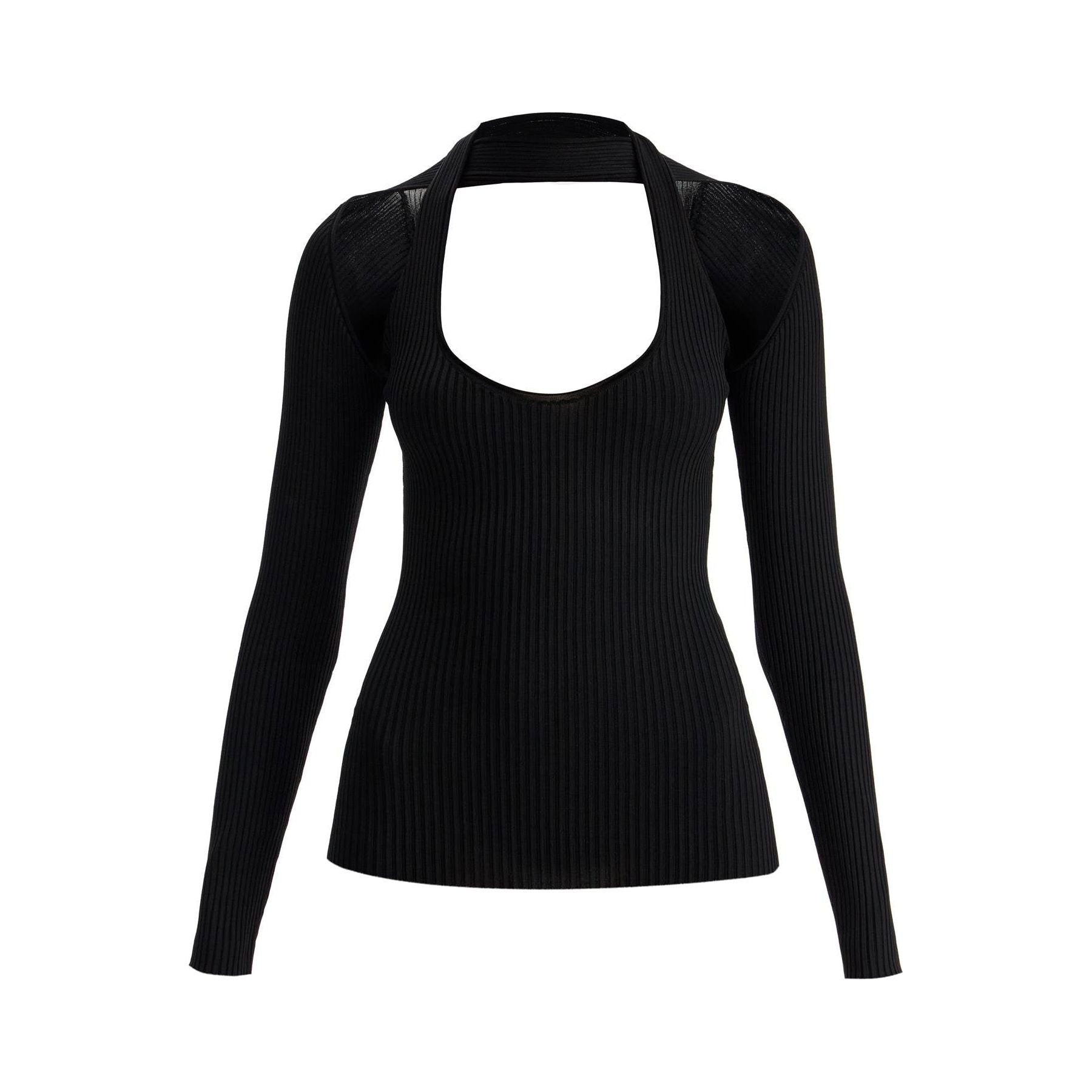 COPERNI-"Knit Top With Cut Out -JOHN JULIA.