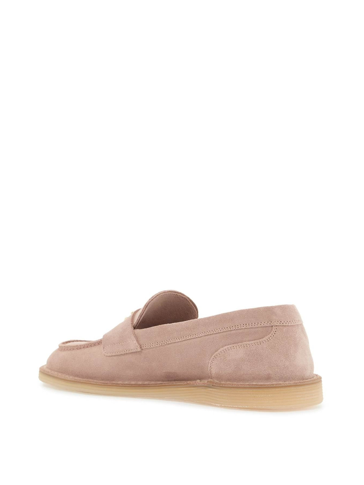 Moccasin Loafers Suede Shoes-Dolce & Gabbana-JOHN JULIA