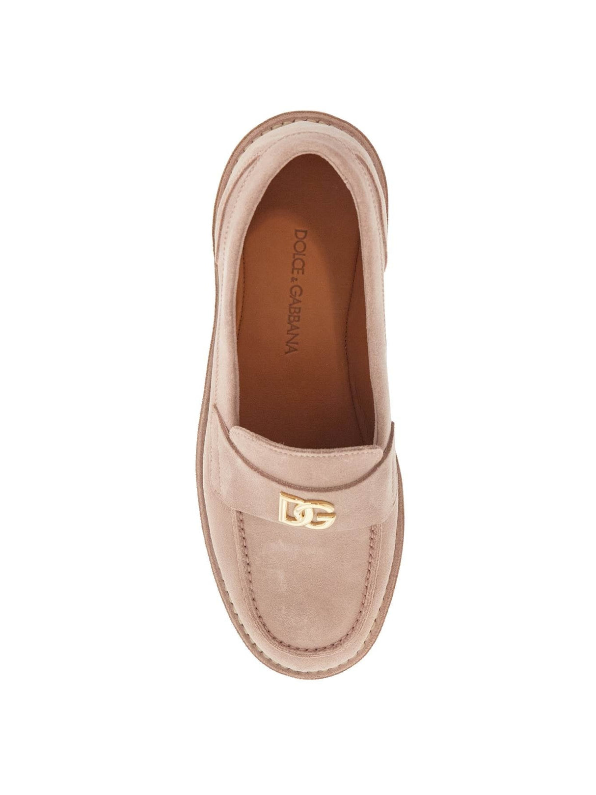 Moccasin Loafers Suede Shoes-Dolce & Gabbana-JOHN JULIA