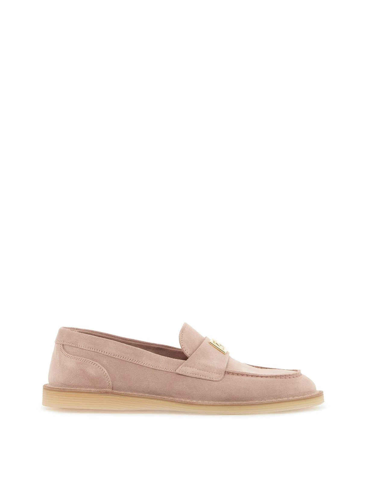 Moccasin Loafers Suede Shoes-Dolce & Gabbana-JOHN JULIA