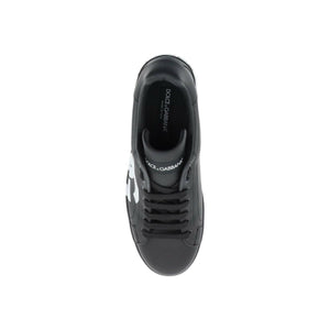 DG Logo Nappa Leather Portofino Sneakers.