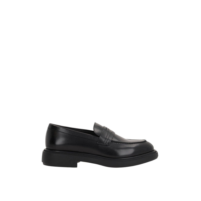 Caligola Smooth Leather Penny Loafers-FERRAGAMO-JOHN JULIA