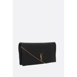 Calypso Mini Grainy Leather Shoulder Bag-SAINT LAURENT-JOHN JULIA