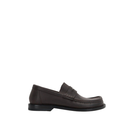 Campo Smooth Leather Loafers-LOEWE-JOHN JULIA